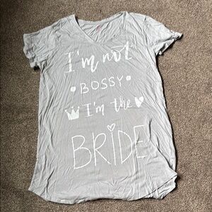 Gray 'I'm the Bride' T-Shirt